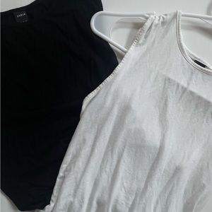 Black and white shein bodysuits